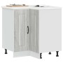 Mueble de cocina esquina Kalmar gris sonoma madera ingeniería de , Armarios de cocina - Ref: Foro24-853513, Precio: 108,10 €,...
