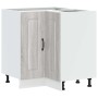 Mueble de cocina esquina Kalmar gris sonoma madera ingeniería de , Armarios de cocina - Ref: Foro24-853513, Precio: 108,10 €,...