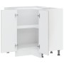 Mueble de cocina esquina Kalmar gris sonoma madera ingeniería de , Armarios de cocina - Ref: Foro24-853513, Precio: 108,10 €,...