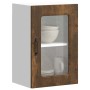 Armario pared cocina puerta de cristal Kalmar roble ahumado de , Armarios de cocina - Ref: Foro24-853532, Precio: 56,82 €, De...