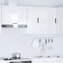 Armario pared cocina Porto madera ingeniería blanca alto brillo de , Armarios de cocina - Ref: Foro24-854019, Precio: 58,59 €...