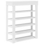 Mueble zapatero madera contrachapada blanco 80x30x98 cm de , Zapateros y organizadores de calzado - Ref: Foro24-859932, Preci...