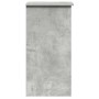 Escritorio con estantes contrachapada hormigón 84x40x78 cm de , Escritorios - Ref: Foro24-860448, Precio: 68,20 €, Descuento: %