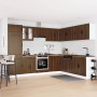 Mueble cocina Porto roble marrón 14 pzas madera contrachapada de , Armarios de cocina - Ref: Foro24-3314998, Precio: 991,12 €...