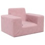 Sofá para niños felpa suave rosa de , Mobiliario para bebés y niños pequeños - Ref: Foro24-4104777, Precio: 29,54 €, Descuent...