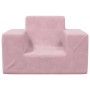 Sofá para niños felpa suave rosa de , Mobiliario para bebés y niños pequeños - Ref: Foro24-4104777, Precio: 29,54 €, Descuent...