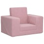 Sofá cama para niños felpa suave rosa de , Mobiliario para bebés y niños pequeños - Ref: Foro24-4104789, Precio: 36,19 €, Des...