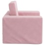 Sofá cama para niños felpa suave rosa de , Mobiliario para bebés y niños pequeños - Ref: Foro24-4104789, Precio: 36,19 €, Des...