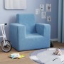 Sofá para niños felpa suave azul de , Mobiliario para bebés y niños pequeños - Ref: Foro24-4104794, Precio: 36,24 €, Descuent...