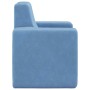 Sofá para niños felpa suave azul de , Mobiliario para bebés y niños pequeños - Ref: Foro24-4104794, Precio: 36,24 €, Descuent...