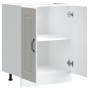 Mueble bajo para fregadero Kalmar blanco 60x46x81,5 cm de , Armarios de cocina - Ref: Foro24-853437, Precio: 83,10 €, Descuen...