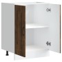Mueble bajo para fregadero Kalmar roble ahumado 60x46x81,5 cm de , Armarios de cocina - Ref: Foro24-853442, Precio: 81,74 €, ...