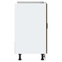 Mueble bajo para fregadero Kalmar roble marrón 80x46x81,5 cm de , Armarios de cocina - Ref: Foro24-853454, Precio: 76,17 €, D...