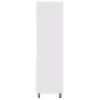 Armario de frigorífico madera ingeniería blanco 60x57x207 cm de vidaXL, Armarios de cocina - Ref: Foro24-802538, Precio: 190,...