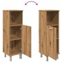 Armario de baño madera contrachapada roble artisan 30x30x95 cm de , Muebles de baño - Ref: Foro24-856138, Precio: 59,13 €, De...