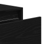 Mesitas de noche de pared con luces LED 2 unidades roble negro de , Muebles TV - Ref: Foro24-860214, Precio: 99,51 €, Descuen...