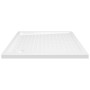 Plato de ducha con puntos ABS blanco 80x80x4 cm de vidaXL, Platos de ducha - Ref: Foro24-148900, Precio: 105,03 €, Descuento: %