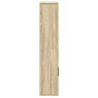 Estantería de madera de ingeniería roble sonoma 60x24x120 cm de , Librerías y estanterías - Ref: Foro24-860420, Precio: 73,37...