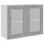 Armario colgante cocina contrachapada gris hormigón 80x31x60 cm de vidaXL, Armarios de cocina - Ref: Foro24-802533, Precio: 7...