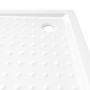 Plato de ducha con puntos ABS blanco 80x80x4 cm de vidaXL, Platos de ducha - Ref: Foro24-148900, Precio: 105,03 €, Descuento: %
