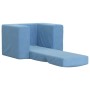 Sofá cama infantil felpa suave azul de , Mobiliario para bebés y niños pequeños - Ref: Foro24-4104806, Precio: 37,43 €, Descu...