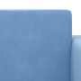 Sofá cama infantil felpa suave azul de , Mobiliario para bebés y niños pequeños - Ref: Foro24-4104806, Precio: 37,43 €, Descu...