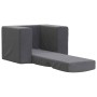Sofá cama infantil felpa suave gris antracita de , Mobiliario para bebés y niños pequeños - Ref: Foro24-4104804, Precio: 37,4...