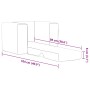 Sofá cama infantil felpa suave gris antracita de , Mobiliario para bebés y niños pequeños - Ref: Foro24-4104804, Precio: 37,4...