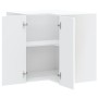 Armario cocina esquina de pared Kalmar madera ingeniería blanca de , Armarios de cocina - Ref: Foro24-853617, Precio: 95,05 €...