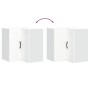Armario cocina esquina de pared Kalmar madera ingeniería blanca de , Armarios de cocina - Ref: Foro24-853617, Precio: 95,05 €...