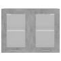 Armario colgante cocina contrachapada gris hormigón 80x31x60 cm de vidaXL, Armarios de cocina - Ref: Foro24-802533, Precio: 7...