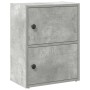 Estantería de madera de ingeniería gris hormigón 40x24x52 cm de , Librerías y estanterías - Ref: Foro24-860358, Precio: 40,72...