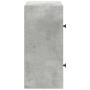 Estantería de madera de ingeniería gris hormigón 40x24x52 cm de , Librerías y estanterías - Ref: Foro24-860358, Precio: 40,72...
