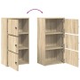 Estantería de madera de ingeniería roble sonoma 40x24x77 cm de , Librerías y estanterías - Ref: Foro24-860366, Precio: 60,78 ...