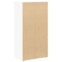 Estantería de madera de ingeniería blanca 40x24x77 cm de , Librerías y estanterías - Ref: Foro24-860364, Precio: 56,27 €, Des...