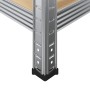 Estantes de almacenamiento de 4 capas 3 uds de , Estanterías industriales - Ref: Foro24-3307578, Precio: 94,46 €, Descuento: %