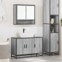 Set de muebles de baño 2 pzas madera contrachapada gris sonoma de , Muebles de baño - Ref: Foro24-3300923, Precio: 165,33 €, ...