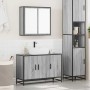 Set de muebles de baño 2 pzas madera contrachapada gris sonoma de , Muebles de baño - Ref: Foro24-3300893, Precio: 166,90 €, ...