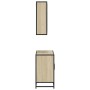 Set de muebles de baño 2 pzas madera contrachapada roble Sonoma de , Muebles de baño - Ref: Foro24-3300891, Precio: 161,54 €,...