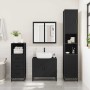 Juego de muebles de baño 2 pzas madera contrachapada negro de , Muebles de baño - Ref: Foro24-3300885, Precio: 147,18 €, Desc...