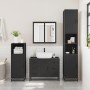 Juego de muebles de baño 2 pzas madera contrachapada negro de , Muebles de baño - Ref: Foro24-3300900, Precio: 199,00 €, Desc...