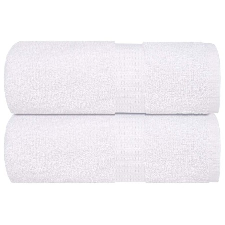 Toallitas de baño 2 uds blanco 15x21 cm 360 gsm 100 % algodón de , Toallas - Ref: Foro24-136637, Precio: 11,02 €, Descuento: %