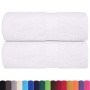 Toallitas de baño 2 uds blanco 15x21 cm 360 gsm 100 % algodón de , Toallas - Ref: Foro24-136637, Precio: 11,02 €, Descuento: %