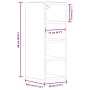 Armario colgante cocina contrachapada blanco 20x29,5x60 cm de , Armarios de cocina - Ref: Foro24-854157, Precio: 44,84 €, Des...