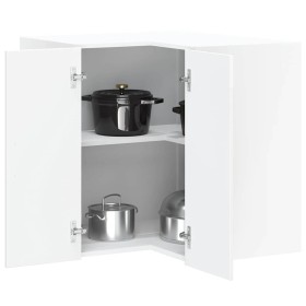 Armario de cocina de esquina pared Porto blanca de alto brillo de , Armarios de cocina - Ref: Foro24-854099, Precio: 96,99 €,...
