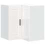 Armario de cocina de esquina pared Porto blanca de alto brillo de , Armarios de cocina - Ref: Foro24-854099, Precio: 96,99 €,...
