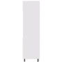 Armario de frigorífico madera ingeniería blanco brillo de vidaXL, Armarios de cocina - Ref: Foro24-802543, Precio: 193,56 €, ...