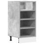Armario bajo madera de ingeniería gris hormigón 40x44,5x81,5 cm de , Armarios de cocina - Ref: Foro24-854205, Precio: 57,73 €...