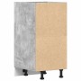 Armario bajo madera de ingeniería gris hormigón 40x44,5x81,5 cm de , Armarios de cocina - Ref: Foro24-854205, Precio: 57,73 €...