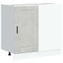 Mueble bajo de cocina porto gris cemento madera reconstituida de , Armarios de cocina - Ref: Foro24-854302, Precio: 80,13 €, ...